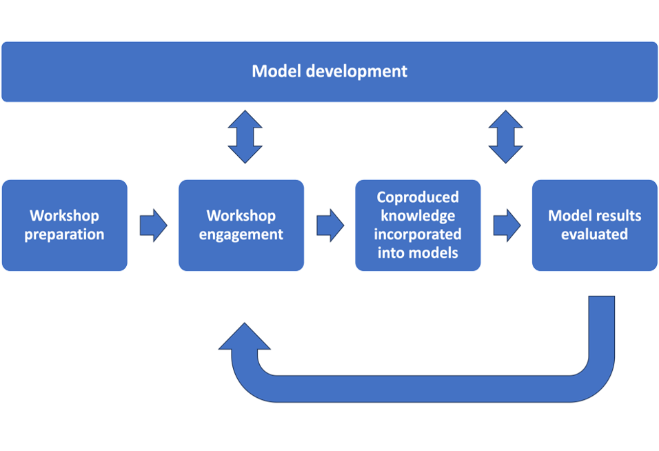 maternal health workflow diagram